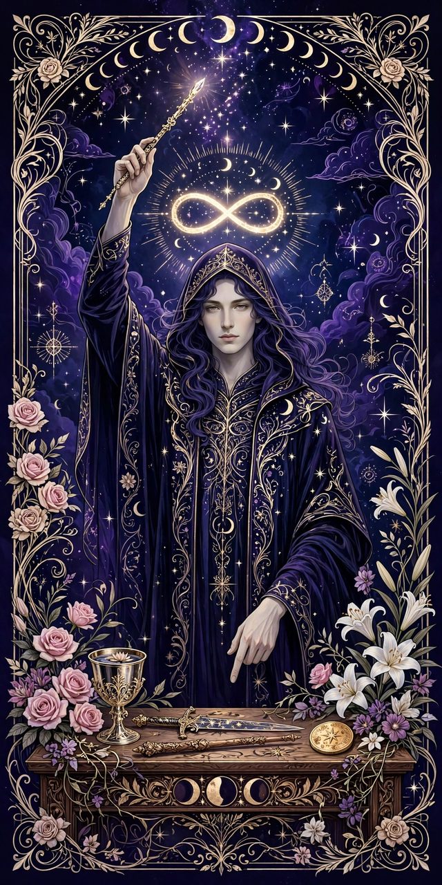 The Magician tarot card